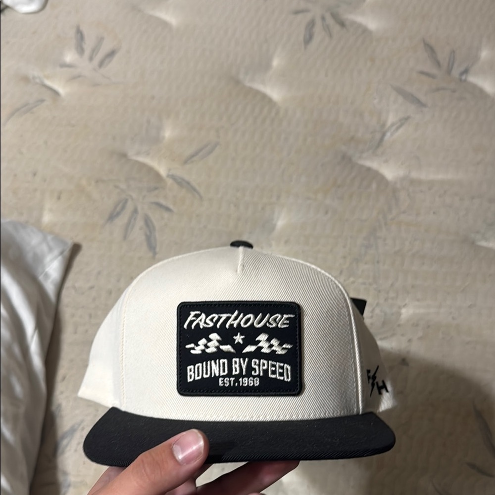 Black and White Cap